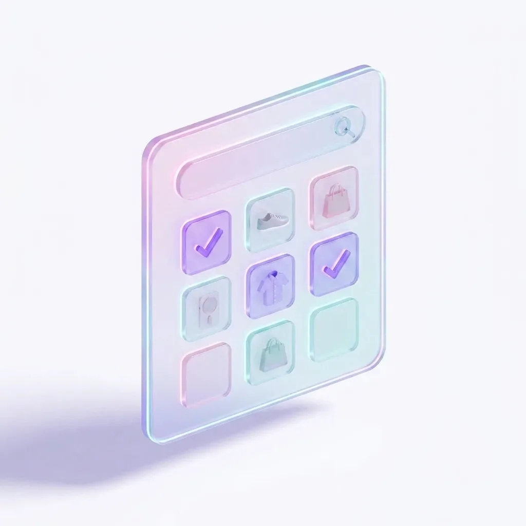 All your store's products on one clear interface, with search and selection
